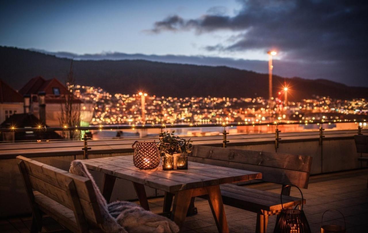 Penthouse With Private Balcony In The City Centre Of Bergen Apartment Екстериор снимка